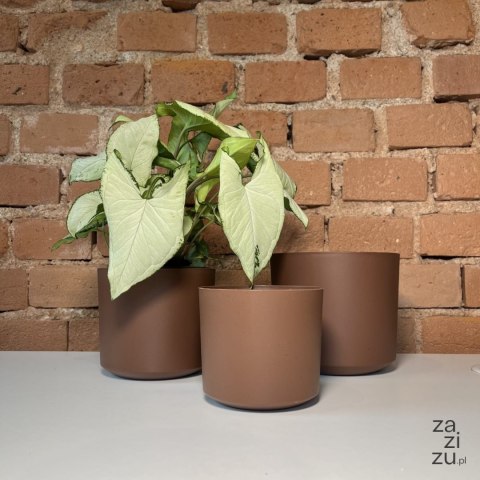 Doniczka TUBO marsala 23,9cm Doniczka TUBO marsala 23,9cm