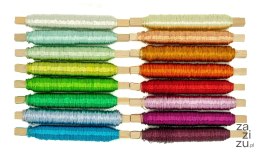 Druty dekoracyjne mix kolorów 5mm 50g 20 szt. | DA-7071
