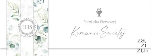 Karnet AS Pierwsza Komunia KP-173 Karnet AS Pierwsza Komunia KP-173