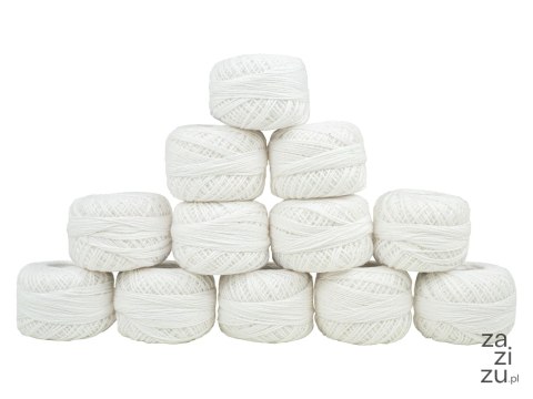 Kordonek biały 1,5mm x 65m 12szt. | KOR-03 Kordonek biały 1,5mm x 65m 12szt. | KOR-03