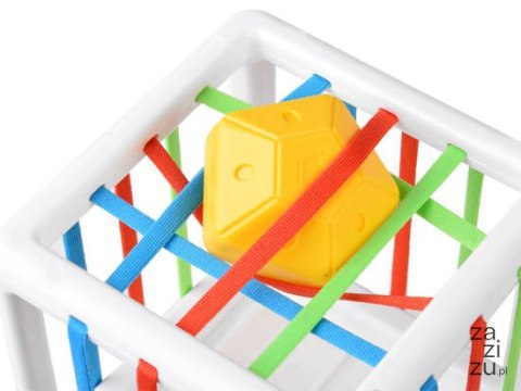 Kostka sorter zabawka dla maluszka gumki | ZA4310 Kostka sorter zabawka dla maluszka gumki | ZA4310
