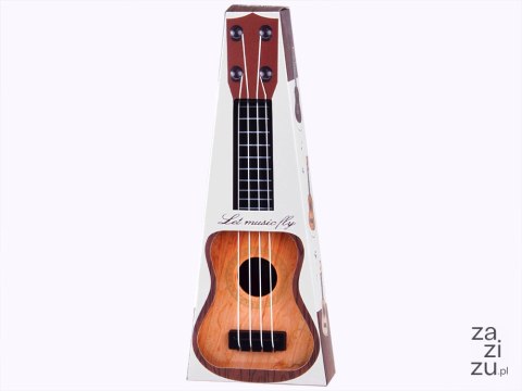 Mini gitarka dla dzieci ukulele 25 cm IN0154 JB Mini gitarka dla dzieci ukulele 25 cm IN0154 JB