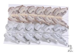Motyl 8cm na klipie 12szt/kpl. A7133