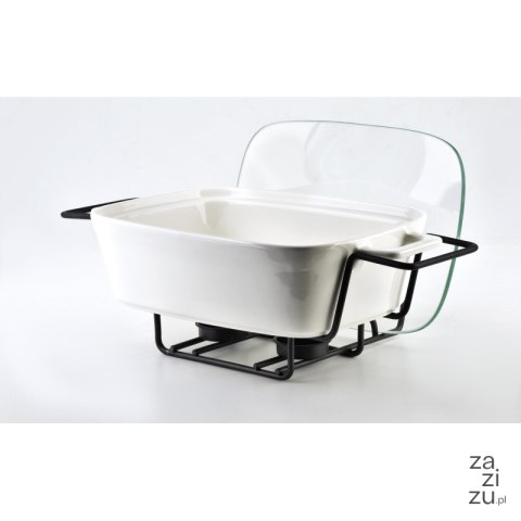 Naczynie z podgrzewaczem 1,4L 36x25x15cm HTN3718 Naczynie z podgrzewaczem 1,4L 36x25x15cm HTN3718