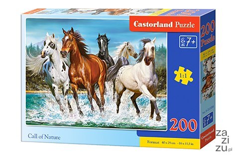 Puzzle 200 el. Call of Nature Castorland B-222056 Puzzle 200 el. Call of Nature Castorland B-222056
