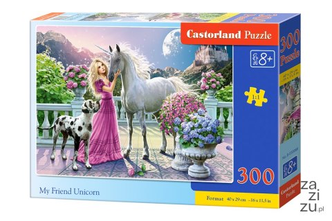Puzzle 300el. Mój przyjaciel Unicor Castorland | B-030088 Puzzle 300el. Mój przyjaciel Unicor Castorland | B-030088