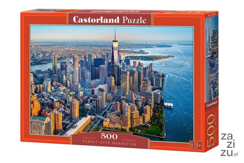 Puzzle 500 el. Sunset over Manhattan Castorland B-53674 Puzzle 500 el. Sunset over Manhattan Castorland B-53674