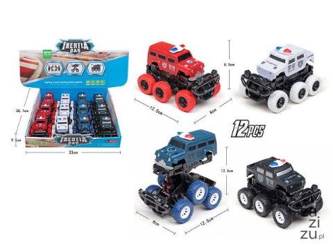 Samochód Jeep 6x6 wystrzeliwany 12,5cm 12szt. Samochód Jeep 6x6 wystrzeliwany 12,5cm 12szt.