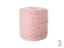 Sznurek bawełniany jasnoróżowy 5mm x 100m SKB-15