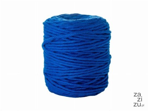Sznurek bawełniany niebieski 5mm x 100m SBK-11 Sznurek bawełniany niebieski 5mm x 100m SBK-11