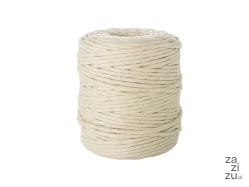 Sznurek bawełniany piaskowy 5mm x 100m SBK-21 Sznurek bawełniany piaskowy 5mm x 100m SBK-21
