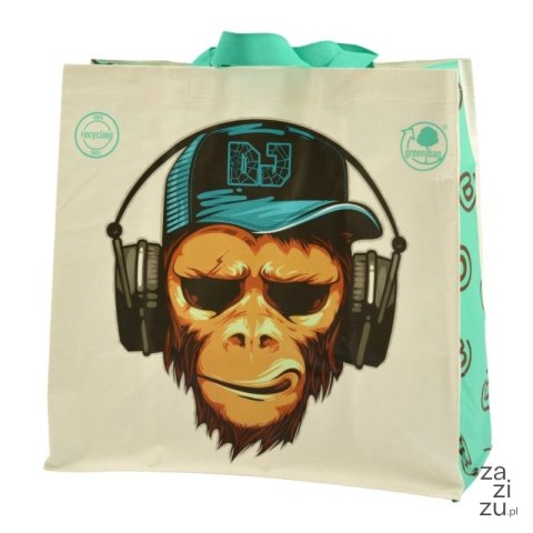 Torba tkana z uszami 34x34x18cm DJ MONKEY Torba tkana z uszami 34x34x18cm DJ MONKEY
