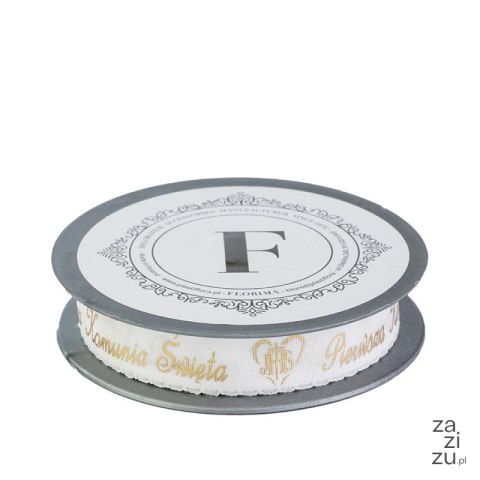 Wstążka Komunia Święta 2cmx10m 225545 Z.2/10M 01-42-00 Wstążka Komunia Święta 2cmx10m 225545 Z.2/10M 01-42-00