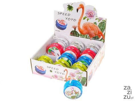 Yoyo 12szt 5,5x3,5cm flamingi Yoyo 12szt 5,5x3,5cm flamingi