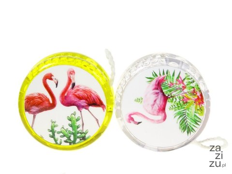Yoyo 12szt 5,5x3,5cm flamingi Yoyo 12szt 5,5x3,5cm flamingi