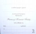 Zaproszenia 10szt KOMUNIA ŚWIĘTA 12x12cm NR011