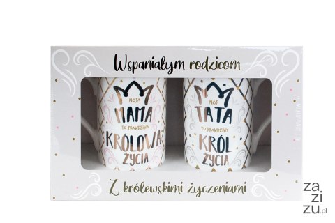 Kubek komplet Mama/tata korona | Q 898 Kubek komplet Mama/tata korona | Q 898