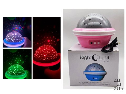 Lampka PROJEKTOR LED (na baterie) 13,5x10 cm RÓŻOWA NT5703 Lampka PROJEKTOR LED (na baterie) 13,5x10 cm RÓŻOWA NT5703