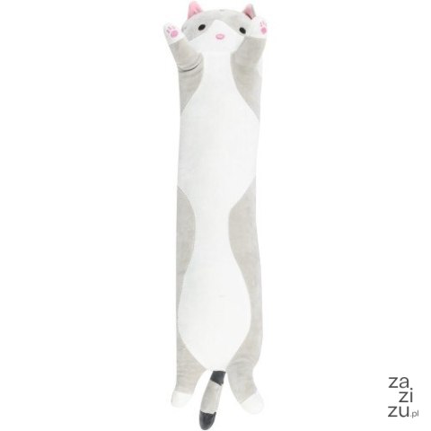 Maskotka kotek plusz podłużna długi 70cm poduszka wałek | B-2188 Maskotka kotek plusz podłużna długi 70cm poduszka wałek | B-2188