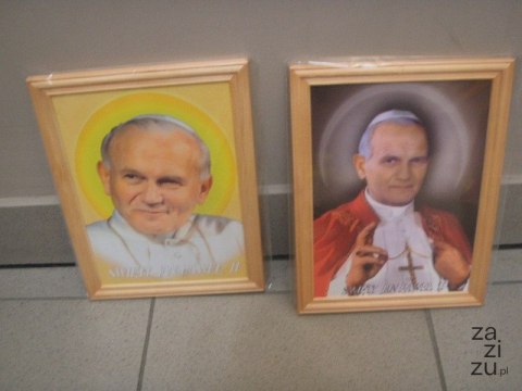 Obraz 13 x 18 Papież Święty Jan Paweł II Obraz 13 x 18 Papież Święty Jan Paweł II