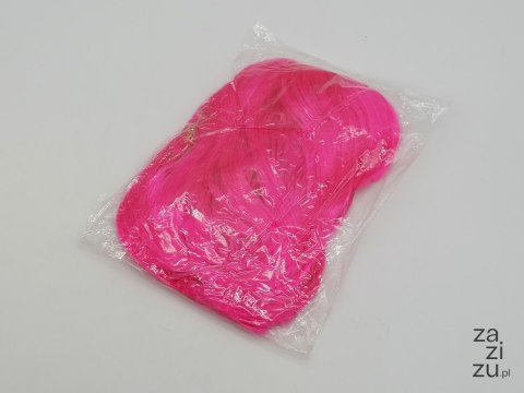 Peruka krótka różowa 25cm Peruka krótka różowa 25cm