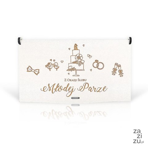 Pudełko MINI drewno Ślub - 10 mix Pudełko MINI drewno Ślub - 10 mix