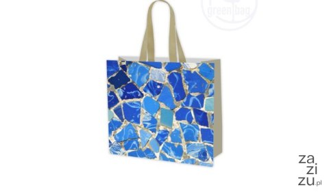 Torba na zakupy laminowana GAUDI duża 40x35x18cm Torba na zakupy laminowana GAUDI duża 40x35x18cm