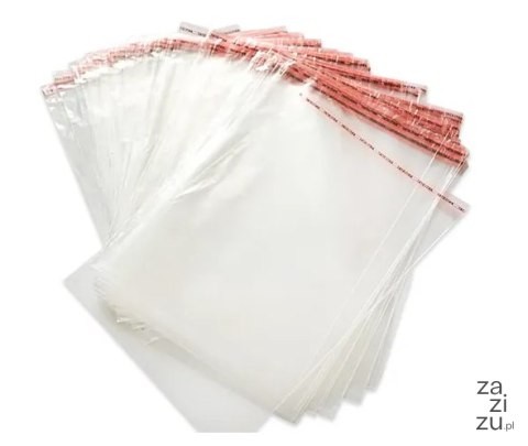 Torebka OPP z klejem 7x11+3cm 500szt. | 02-03-10711015A Torebka OPP z klejem 7x11+3cm 500szt. | 02-03-10711015A