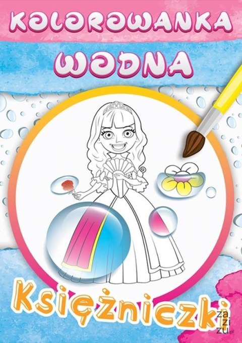 Wodne kolorowanki księżniczki Wodne kolorowanki księżniczki