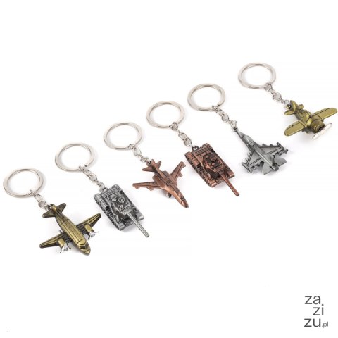 Brelok metalowy 12szt. | B-2199 Brelok metalowy 12szt. | B-2199