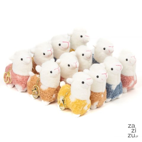Brelok pluszowy alpaka lama 12szt. | B-2363 Brelok pluszowy alpaka lama 12szt. | B-2363