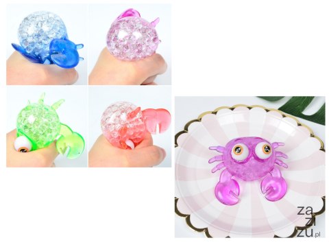 Gniotek KRAB winogrono antystresowy 8cm 12szt. | NT6213 Gniotek KRAB winogrono antystresowy 8cm 12szt. | NT6213