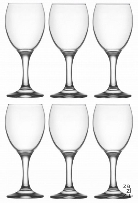 Kieliszki do wina 205ml LAV EMPIRE 6 sztuk Kieliszki do wina 205ml LAV EMPIRE 6 sztuk