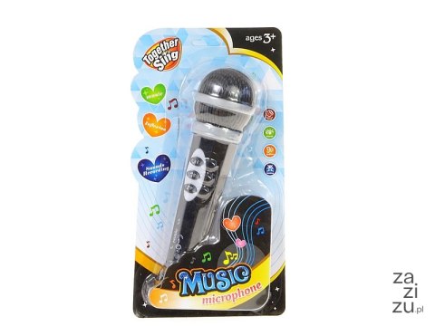 Mikrofon echo z muzyką Mikrofon echo z muzyką