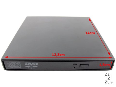 Napęd cd-r/dvd-rom/rw zewnętrzny usb nagrywarka 06224 Napęd cd-r/dvd-rom/rw zewnętrzny usb nagrywarka 06224