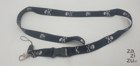 Smycz do kluczy telefonu pendrive czaszki 10 szt. Smycz do kluczy telefonu pendrive czaszki 10 szt.