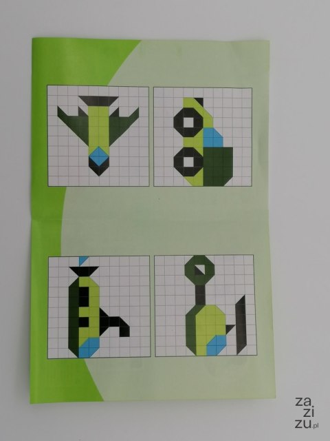 Zestaw do układania klocków diy 17,5x13x3,5cm Zestaw do układania klocków diy 17,5x13x3,5cm