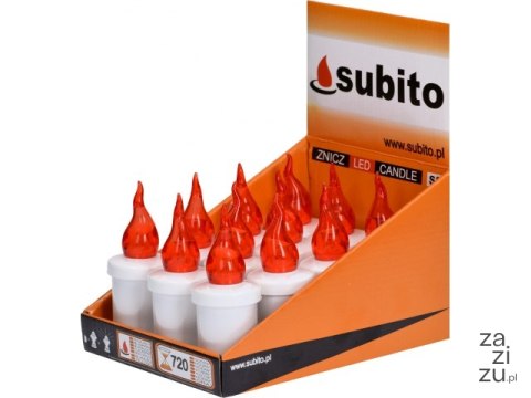 Znicz świetlik LED 5770 Mix - 12 szt. Znicz świetlik LED 5770 Mix - 12 szt.