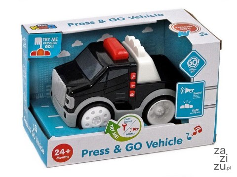Auto z napędem (press & go) 15x8x9,5cm, na baterie (światło/dźwięk) 21x11,5x13cm 15cm Auto z napędem (press & go) 15x8x9,5cm, na baterie (światło/dźwięk) 21x11,5x13cm 15cm