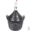 Balon do wina 20l w koszu plastikowym | 644020