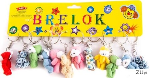 Brelok 12szt zwierzak pluszowy mix Brelok 12szt zwierzak pluszowy mix