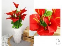 Bukiet sztuczny Kalia 45cm 12 kwiatów średnica 8cm | KTB-106 Bukiet sztuczny Kalia 45cm 12 kwiatów średnica 8cm | KTB-106