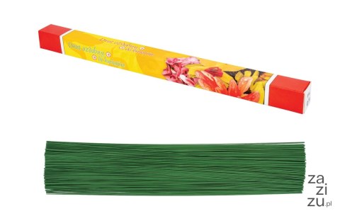 Druty florystyczne zielone, rozm. 1mm x ok.40cm, pud.1kg (ok. 430szt.) DA-1657 Druty florystyczne zielone, rozm. 1mm x ok.40cm, pud.1kg (ok. 430szt.) DA-1657