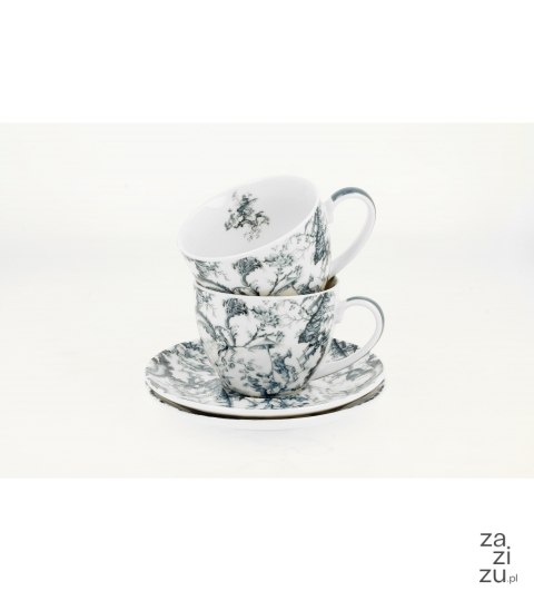 Komplet filiżanek ze spodkami 280ml ORIENT BLUE Komplet filiżanek ze spodkami 280ml ORIENT BLUE