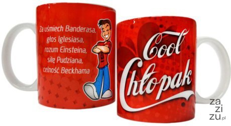 Kubek COOL CHŁOPAK K28 Kubek COOL CHŁOPAK K28