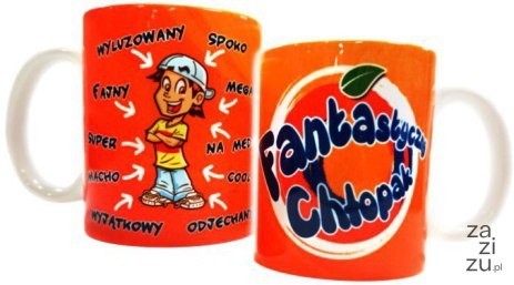 Kubek FANTAstyczny CHŁOPAK K27 Kubek FANTAstyczny CHŁOPAK K27