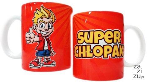 Kubek SUPER CHŁOPAK K29 Kubek SUPER CHŁOPAK K29