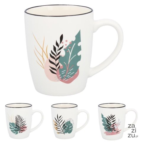Kubek porcelanowy liście 365ml Kubek porcelanowy liście 365ml