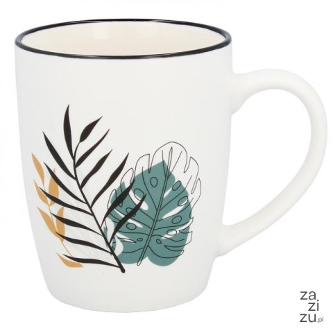 Kubek porcelanowy liście 365ml Kubek porcelanowy liście 365ml