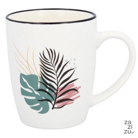 Kubek porcelanowy liście 365ml Kubek porcelanowy liście 365ml